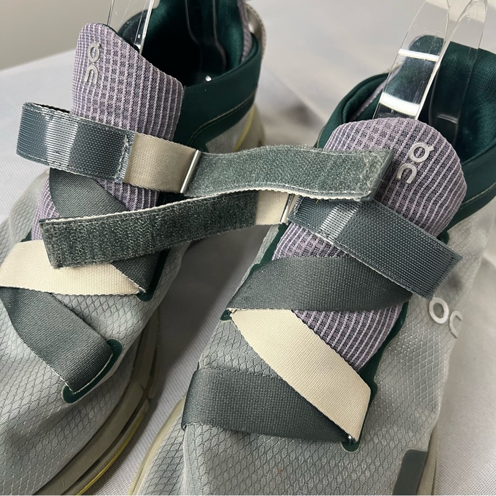 On Cloud Women’s Size 11 Tennis Shoes Cloud Nova Wrap Grey Lavender Sneaker Gym - Picture 9 of 11